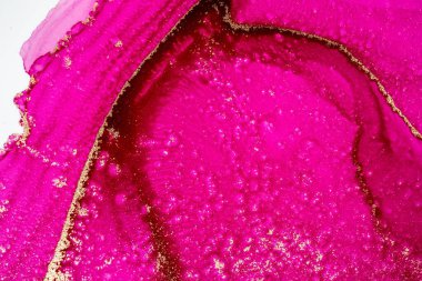 Mermer mürekkep soyut sanatının orijinal resmi. Örnek bir orjinal tablodan yüksek çözünürlüklü fotoğraf. Karargah kağıt dokusuna pürüzsüz mermer desen oluşturmak için soyut resim yapıldı.