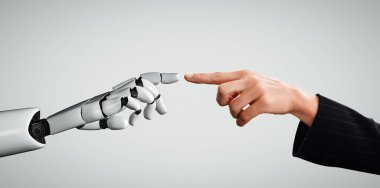 XAI 3D, yaşayan insanların geleceği için robot ve cyborg gelişimi üzerine yapay zeka araştırması yapıyor. Bilgisayar beyni için dijital veri madenciliği ve makine öğrenme teknolojisi tasarımı.