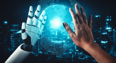 XAI 3D, yaşayan insanların geleceği için robot ve cyborg gelişimi için yapay zeka yapay zeka araştırması yapıyor. Bilgisayar beyni için dijital veri madenciliği ve makine öğrenme teknolojisi tasarımı.