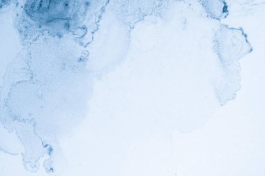 Mermer mürekkep soyut sanatının orijinal resmi. Örnek bir orjinal tablodan yüksek çözünürlüklü fotoğraf. Karargah kağıt dokusuna pürüzsüz mermer desen oluşturmak için soyut resim yapıldı.