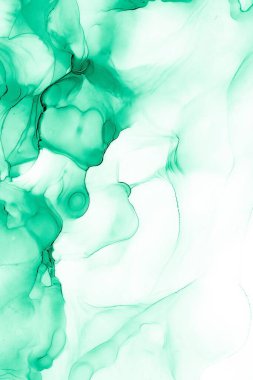 Mermer mürekkep soyut sanatının orijinal resmi. Örnek bir orjinal tablodan yüksek çözünürlüklü fotoğraf. Karargah kağıt dokusuna pürüzsüz mermer desen oluşturmak için soyut resim yapıldı.