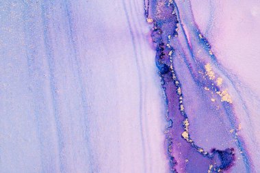 Mermer mürekkep soyut sanatının orijinal resmi. Örnek bir orjinal tablodan yüksek çözünürlüklü fotoğraf. Karargah kağıt dokusuna pürüzsüz mermer desen oluşturmak için soyut resim yapıldı.