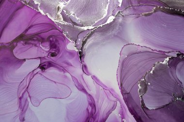 Mermer mürekkep soyut sanatının orijinal resmi. Örnek bir orjinal tablodan yüksek çözünürlüklü fotoğraf. Karargah kağıt dokusuna pürüzsüz mermer desen oluşturmak için soyut resim yapıldı.