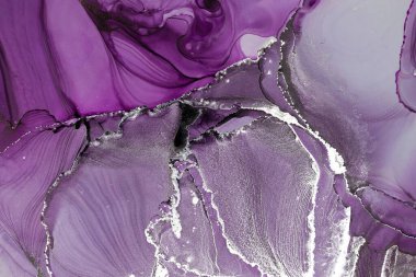 Mermer mürekkep soyut sanatının orijinal resmi. Örnek bir orjinal tablodan yüksek çözünürlüklü fotoğraf. Karargah kağıt dokusuna pürüzsüz mermer desen oluşturmak için soyut resim yapıldı.