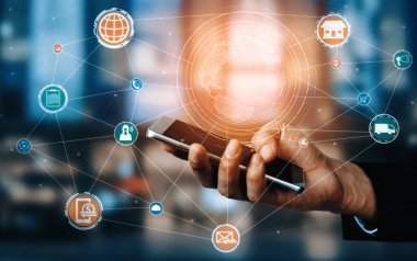 Çevrimiçi perakende sektörünün Omni kanal teknolojisi. Sosyal medya platformunda çok kanallı pazarlama internet ödeme kanalı, çevrimiçi perakende alışveriş ve her türlü dijital uygulama hizmeti sunmaktadır. uds