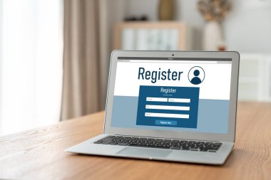 İnternet sitesinde mod form doldurmak için çevrimiçi kayıt formu