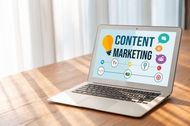 Mod çevrimiçi iş ve e-ticaret pazarlama stratejisi için içerik pazarlaması