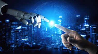 XAI 3D, yaşayan insanların geleceği için robot ve cyborg gelişimi üzerine yapay zeka araştırması yapıyor. Bilgisayar beyni için dijital veri madenciliği ve makine öğrenme teknolojisi tasarımı.