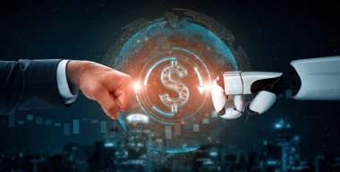 XAI 3D, yaşayan insanların geleceği için robot ve cyborg gelişimi üzerine yapay zeka araştırması yapıyor. Bilgisayar beyni için dijital veri madenciliği ve makine öğrenme teknolojisi tasarımı.