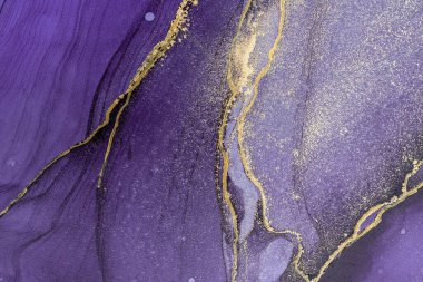 Mermer mürekkep soyut sanatının orijinal resmi. Örnek bir orjinal tablodan yüksek çözünürlüklü fotoğraf. Karargah kağıt dokusuna pürüzsüz mermer desen oluşturmak için soyut resim yapıldı.