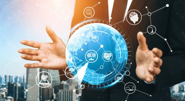 Küresel İş Büyümesi için 5G İletişim Teknolojisi Kablosuz İnternet Ağı, Sosyal Medya, Dijital E-ticaret ve Eğlence Evi Kullanımı. uds