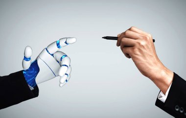 XAI 3D, yaşayan insanların geleceği için robot ve cyborg gelişimi üzerine yapay zeka araştırması yapıyor. Bilgisayar beyni için dijital veri madenciliği ve makine öğrenme teknolojisi tasarımı.