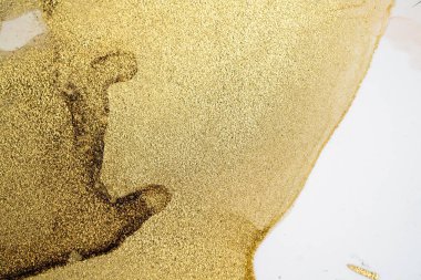 Mermer mürekkep soyut sanatının orijinal resmi. Örnek bir orjinal tablodan yüksek çözünürlüklü fotoğraf. Karargah kağıt dokusuna pürüzsüz mermer desen oluşturmak için soyut resim yapıldı.