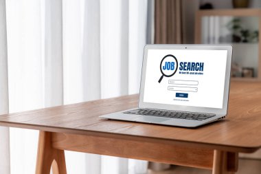 Çalışanların işe alım İnternet ağındaki iş fırsatlarını araması için mod web sitesinde online iş araması
