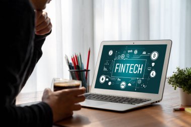 Pazarlama stratejisini analiz etmek için kullanılan Fintech finansal teknoloji yazılımı