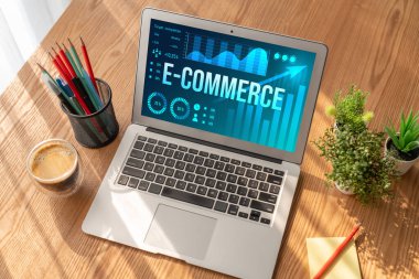 E-ticaret veri yazılımı çevrimiçi perakende şirketine satış analizi için mod gösterge tablosu sağlar