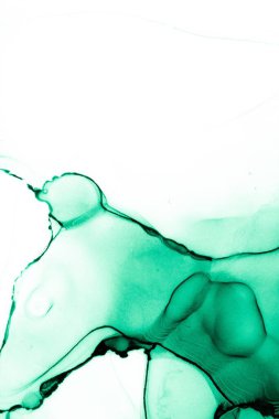 Mermer mürekkep soyut sanatının orijinal resmi. Örnek bir orjinal tablodan yüksek çözünürlüklü fotoğraf. Karargah kağıt dokusuna pürüzsüz mermer desen oluşturmak için soyut resim yapıldı.