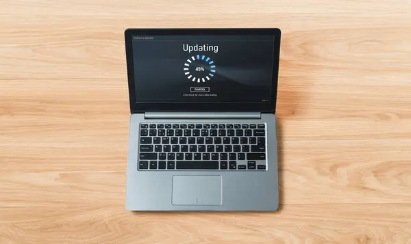 Software Update Computer Modish Version Device Software Upgrade — Stock Photo, Image