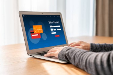 İnternet üzerinden modem para transferi için çevrimiçi ödeme platformu
