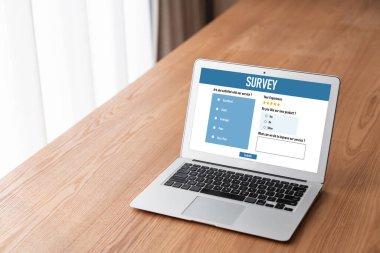 İnternet ağındaki mod dijital bilgi toplama için çevrimiçi anket formu