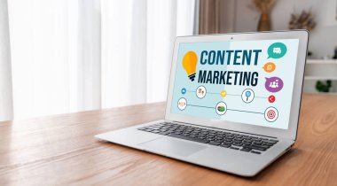 Mod çevrimiçi iş ve e-ticaret pazarlama stratejisi için içerik pazarlaması