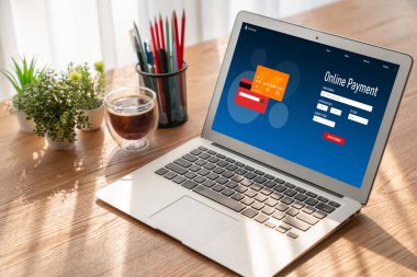 İnternet üzerinden modem para transferi için çevrimiçi ödeme platformu