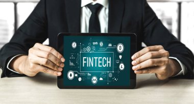 Pazarlama stratejisini analiz etmek için kullanılan Fintech finansal teknoloji yazılımı