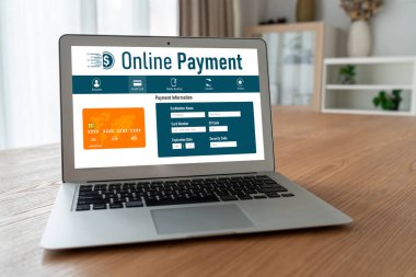 İnternet üzerinden modem para transferi için çevrimiçi ödeme platformu