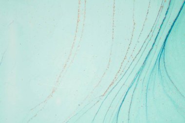 Mermer mürekkep soyut sanatının orijinal resmi. Örnek bir orjinal tablodan yüksek çözünürlüklü fotoğraf. Karargah kağıt dokusuna pürüzsüz mermer desen oluşturmak için soyut resim yapıldı.