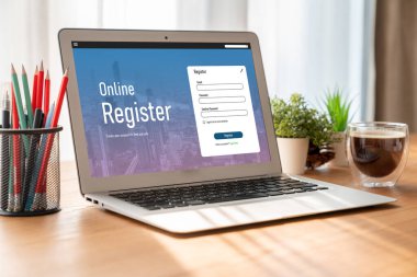 İnternet sitesinde mod form doldurmak için çevrimiçi kayıt formu