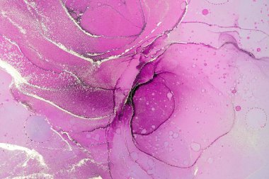 Mermer mürekkep soyut sanatının orijinal resmi. Örnek bir orjinal tablodan yüksek çözünürlüklü fotoğraf. Karargah kağıt dokusuna pürüzsüz mermer desen oluşturmak için soyut resim yapıldı.