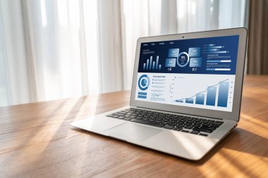 İş veri paneli, pazarlama stratejisi planlaması için iş zekası analizi sunar. Müşteri taleplerini analiz etmek ve iş dünyasının geleceğini önceden görmek için büyük veriler sunulur.