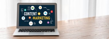 Mod çevrimiçi iş ve e-ticaret pazarlama stratejisi için içerik pazarlaması