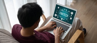 Pazarlama stratejisini analiz etmek için kullanılan Fintech finansal teknoloji yazılımı