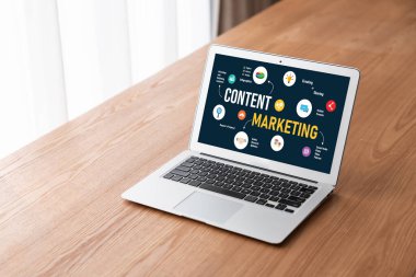 Mod çevrimiçi iş ve e-ticaret pazarlama stratejisi için içerik pazarlaması