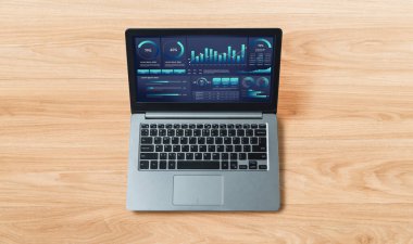 İş veri paneli, pazarlama stratejisi planlaması için iş zekası analizi sunar. Müşteri taleplerini analiz etmek ve iş dünyasının geleceğini önceden görmek için büyük veriler sunulur.