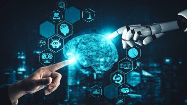 MLP 3D, yaşayan insanların geleceği için robot ve cyborg gelişimi için yapay zeka yapay zeka araştırması yapıyor. Bilgisayar beyni için dijital veri madenciliği ve makine öğrenme teknolojisi tasarımı.