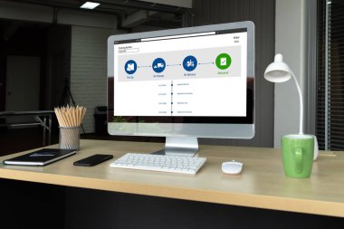 Ürün nakliyesi ve teslimatı için e-ticaret ve mod çevrimiçi iş izleme sistemi