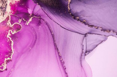 Mermer mürekkep soyut sanatının orijinal resmi. Örnek bir orjinal tablodan yüksek çözünürlüklü fotoğraf. Karargah kağıt dokusuna pürüzsüz mermer desen oluşturmak için soyut resim yapıldı.