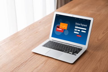 İnternet üzerinden modem para transferi için çevrimiçi ödeme platformu