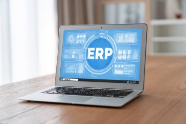 Pazarlama stratejisini planlamak için modern iş için ERP girişimi kaynak planlama yazılımı