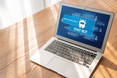 Müşteri sorularına otomatik olarak cevap veren mod çevrimiçi iş için Chatbot yazılım uygulaması