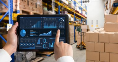 İş veri paneli, pazarlama stratejisi planlaması için iş zekası analizi sunar. Müşteri taleplerini analiz etmek ve iş dünyasının geleceğini önceden görmek için büyük veriler sunulur.