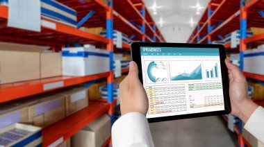 Spreadsheet document information financial startup concept. data and graphs in spreadsheet documents for online analysis project dashboard accounting digital snugly