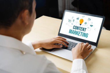 Mod çevrimiçi iş ve e-ticaret pazarlama stratejisi için içerik pazarlaması