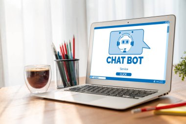 Müşteri sorularına otomatik olarak cevap veren mod çevrimiçi iş için Chatbot yazılım uygulaması