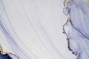 Mermer mürekkep soyut sanatının orijinal resmi. Örnek bir orjinal tablodan yüksek çözünürlüklü fotoğraf. Karargah kağıt dokusuna pürüzsüz mermer desen oluşturmak için soyut resim yapıldı.