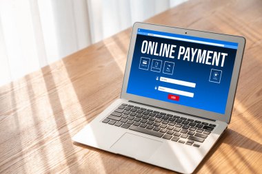 İnternet üzerinden modem para transferi için çevrimiçi ödeme platformu