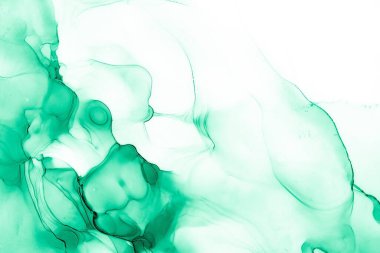 Mermer mürekkep soyut sanatının orijinal resmi. Örnek bir orjinal tablodan yüksek çözünürlüklü fotoğraf. Karargah kağıt dokusuna pürüzsüz mermer desen oluşturmak için soyut resim yapıldı.