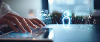 İnsan kaynakları ve dijital çevrimiçi eleman alımı, doğru çalışan adayı EIDE 'yi bulmak için ekip oluşturma süreci